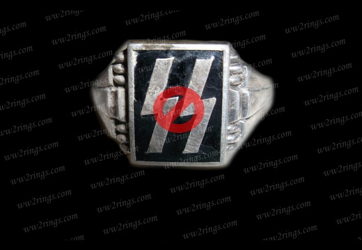 Schutzstaffel SS prsteny - rings