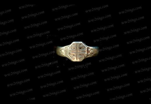 Stříbrný turnerský prsten - Silver turner ring
